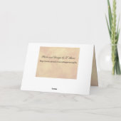 Cartes Pour Fêtes Annuelles Willow's Automne Greeting Cat / Kitten Card (Dos)