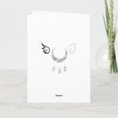 Cartes Pour Fêtes Annuelles Winter Elf Holiday Greeting (Dos)