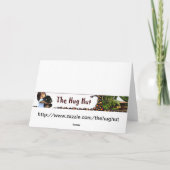 Cartes Pour Fêtes Annuelles Winter Sleigh Ride (Dos)