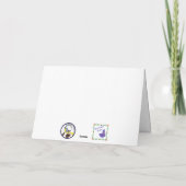 Cartes Pour Fêtes Annuelles Winter Solstice Greetings Holiday Card (Dos)