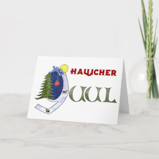 Cartes Pour Fêtes Annuelles Winter Solstice Greetings Holiday Card