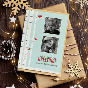 Cartes Pour Fêtes Annuelles Winter Wonderland Bonnes Fêtes