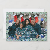 Cartes Pour Fêtes Annuelles Winter Wonderland Frame (Devant)