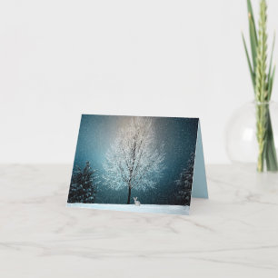Cartes Pour Fêtes Annuelles Winter Wonderland greeting card