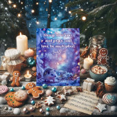 Cartes Pour Fêtes Annuelles Winter Wonderland mignon Hérisson Bible Noël