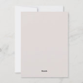 Cartes Pour Fêtes Annuelles Winter Woodland Simple Non-photo Christmas (Dos)