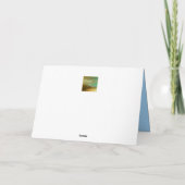 Cartes Pour Fêtes Annuelles Wintry Frosted Christmas Holiday Card (Dos)