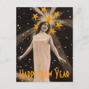 Cartes Pour Fêtes Annuelles Wishes de Star Filled