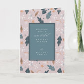 Cartes Pour Fêtes Annuelles WISHING YOU A WONDERFUL HOLIDAY | Add Your Photo (Devant)