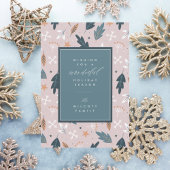 Cartes Pour Fêtes Annuelles WISHING YOU A WONDERFUL HOLIDAY | Add Your Photo