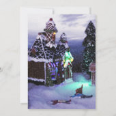 Cartes Pour Fêtes Annuelles Wonderland Snow Scene 2020 (Dos)