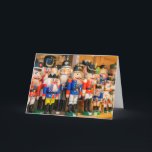 Cartes Pour Fêtes Annuelles Wooden Nutcrackers<br><div class="desc">Wooden nutcrackers,  Christmas market,  Mainz,  Germany | Jim Engelbrecht / DanitaDelimont.com | EU10 JEN0633</div>