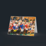 Cartes Pour Fêtes Annuelles Wooden Nutcrackers<br><div class="desc">Wooden nutcrackers,  Christmas market,  Mainz,  Germany | Jim Engelbrecht / DanitaDelimont.com | EU10 JEN0633</div>