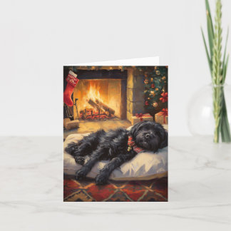 Cartes Pour Fêtes Annuelles Woof Woof Noël