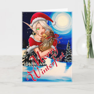 Cartes Pour Fêtes Annuelles WoW Winterfest Card