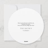 Cartes Pour Fêtes Annuelles Wreath (Dos)