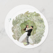 Cartes Pour Fêtes Annuelles Wreath de Noël (Devant / Derrière)