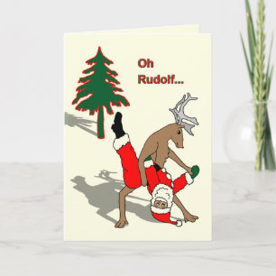 Cartes Pour Fêtes Annuelles x-mas gay