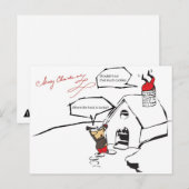 CARTES POUR FÊTES ANNUELLES XMAS 2011 (Devant / Derrière)