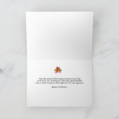 Cartes Pour Fêtes Annuelles XmasSunrise-WheatenTerrier2 (Intérieur)