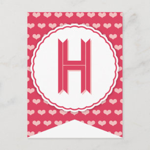 Cartes Pour Fêtes Annuelles XOXO Valentine Party Drapeau Bannière H