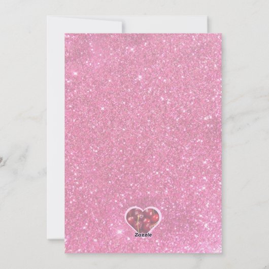 Cartes Pour Fêtes Annuelles Y2K『Let's Party』チェリーデザイン♡ (Dos)