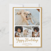 Cartes Pour Fêtes Annuelles Yappy Howlidays 4 Photo (Devant)