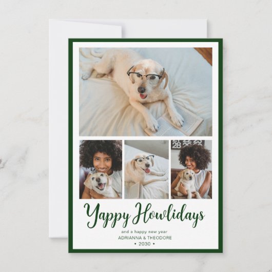 Cartes Pour Fêtes Annuelles Yappy Howlidays 4 Photo (Devant)