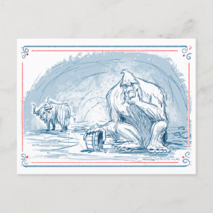 Cartes Pour Fêtes Annuelles Yeti Yeares pour Yak Yogurt