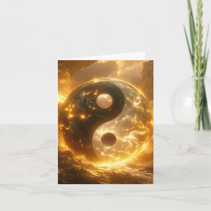Cartes Pour Fêtes Annuelles YIN ET YANG - Yijing -