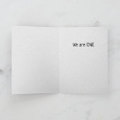 Cartes Pour Fêtes Annuelles YIN YANG Poem (Intérieur)