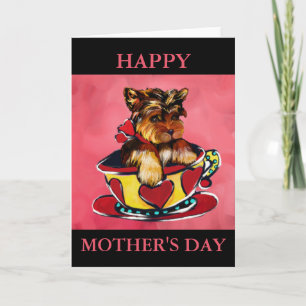 Cartes Pour Fêtes Annuelles Yorkie Poo