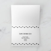 Cartes Pour Fêtes Annuelles Yorkshire Terrier Maman Verset de la Fête des Mère (Intérieur)