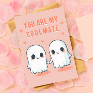 Cartes Pour Fêtes Annuelles You Are My Boo - Joli Fantôme Saint-Valentin