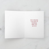 CARTES POUR FÊTES ANNUELLES YOU LIGHT UP MY LIFE **** (Intérieur)