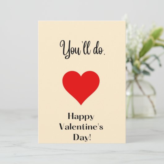 Cartes Pour Fêtes Annuelles You'll do. (Debout devant)