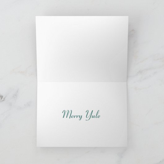 Cartes Pour Fêtes Annuelles Yule (Intérieur)