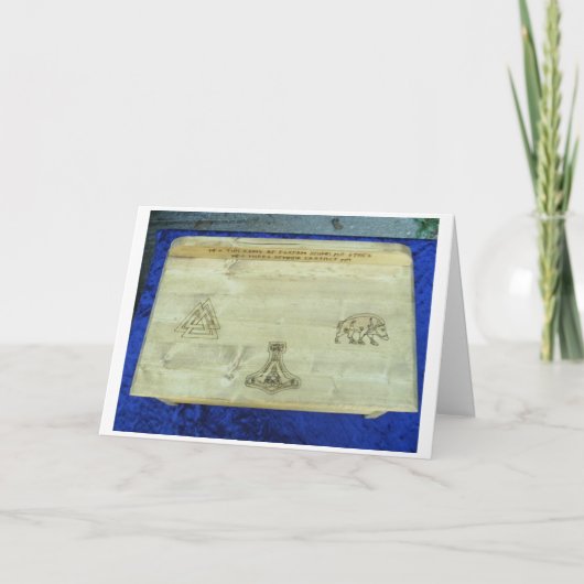 Cartes Pour Fêtes Annuelles Yule (Devant)