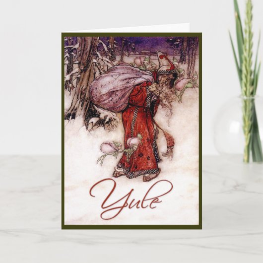 Cartes Pour Fêtes Annuelles Yule (Devant)