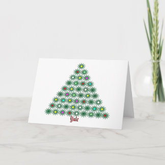 Cartes Pour Fêtes Annuelles Yule - Arbre du soleil