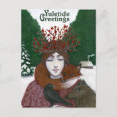 Cartes Pour Fêtes Annuelles Yule Greetings (Devant)