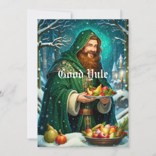 Cartes Pour Fêtes Annuelles Yule Solstice Pagan Asatru Wiccan Heathen Holiday