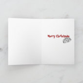 Cartes Pour Fêtes Annuelles zombi père Noël (Intérieur)