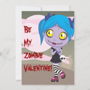 Cartes Pour Fêtes Annuelles Zombie Love
