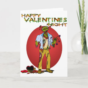 Cartes Pour Fêtes Annuelles Zombie Valentines