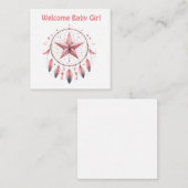 Cartes pour filles (Devant / Derrière)