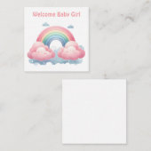 Cartes pour filles (Devant / Derrière)