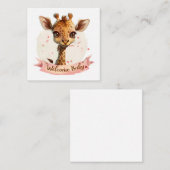 Cartes pour filles (Devant / Derrière)