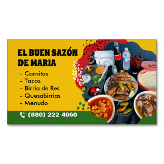 Cartes pour la vente de nourriture mexicaine Mexic