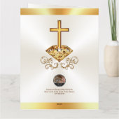 Cartes pour l'anniversaire d'un pasteur, anniversa (Dos)